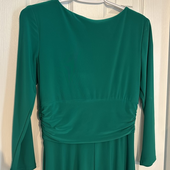 Green knit dress - Chaps - Picture 8 of 9